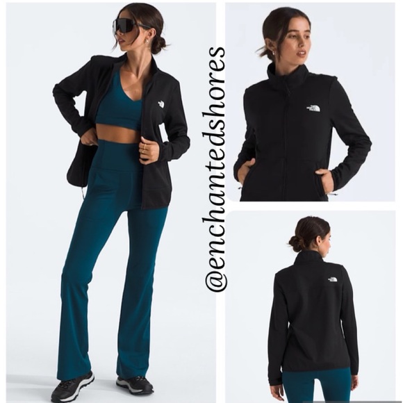 The North Face Fleece Jacket Light Medium Mid Weight All Season Black Size Small - Picture 5 of 16